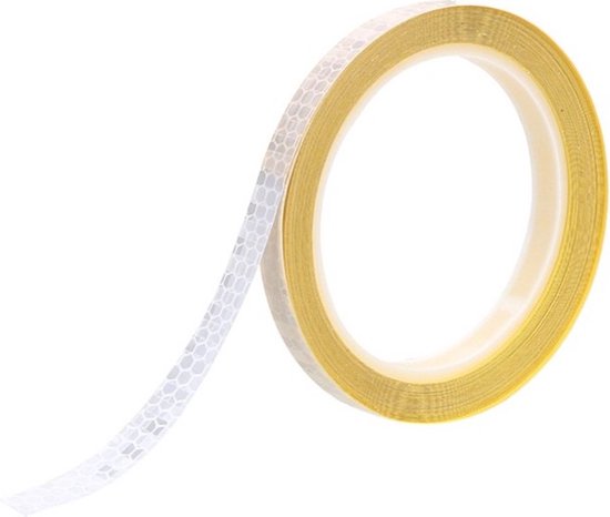 Reflecterende Tape, 3M X 5Cm Waterdicht Hoge Zichtbaarheid Reflector Waarschuwingsstickers Veiligheidsherinnering- Auto Road Outdoor Fietsen Helmen Motorfiets,Fluorescent