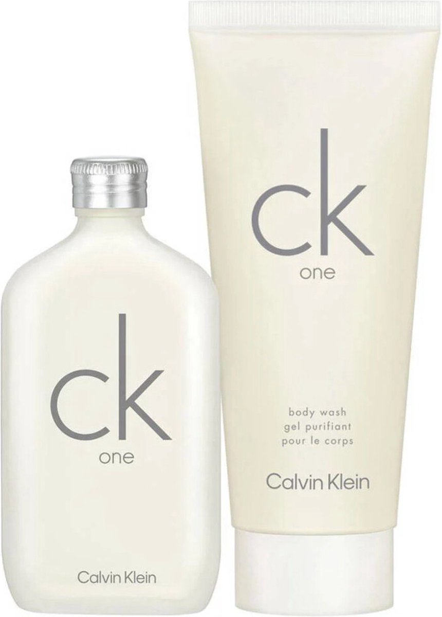 Goedkoopste Calvin Klein CK One Geschenkset Eau de Toilette 50 ml Douchegel 100 ml 1 set