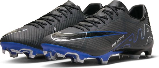 Chaussures de football Nike Zoom Mercurial Vapor 15 Academy FG/ MG - Zwart/ Blauw - Taille 42,5