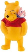 Disney Winnie de Poeh en vlinder taart topper decoratie 6,1 cm.