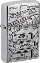 Zippo Aansteker Bottom Stamps Design