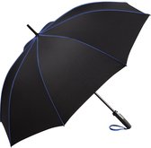 Bol.com Fare® Seam 4399 middelgrote golfparaplu zwart blauw donkerblauw 115 centimeter windproof windbestendig aanbieding