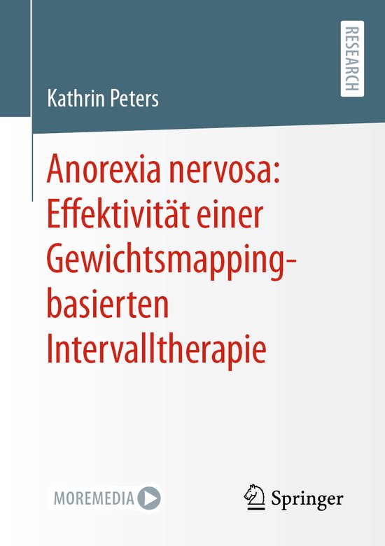 Anorexia nervosa: Effektivität einer Gewichtsmapping-basier ... - cover