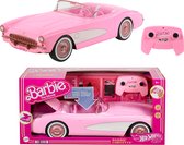 Barbie Le Film - Hot Wheels - Corvette Rose - Véhicule RC