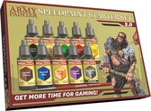 Speedpaint Starter Set 2.0 - 10 kleuren - 18ml - 1 Basiscoatingborstel - Voor Warhammer 40k en Dungeons and Dragons