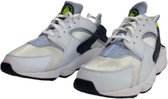 Nike Air huarache - White - Blackened - blue volt - maat 47.5