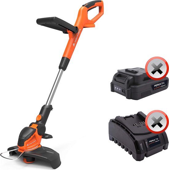  - Yard Force 20V Grastrimmer LT C25W - 250 mm snijbreedte - hulpgreep - instelbare snijhoek - 1,2 mm x 5 m spoel - zonder accu en oplader - Yardforce