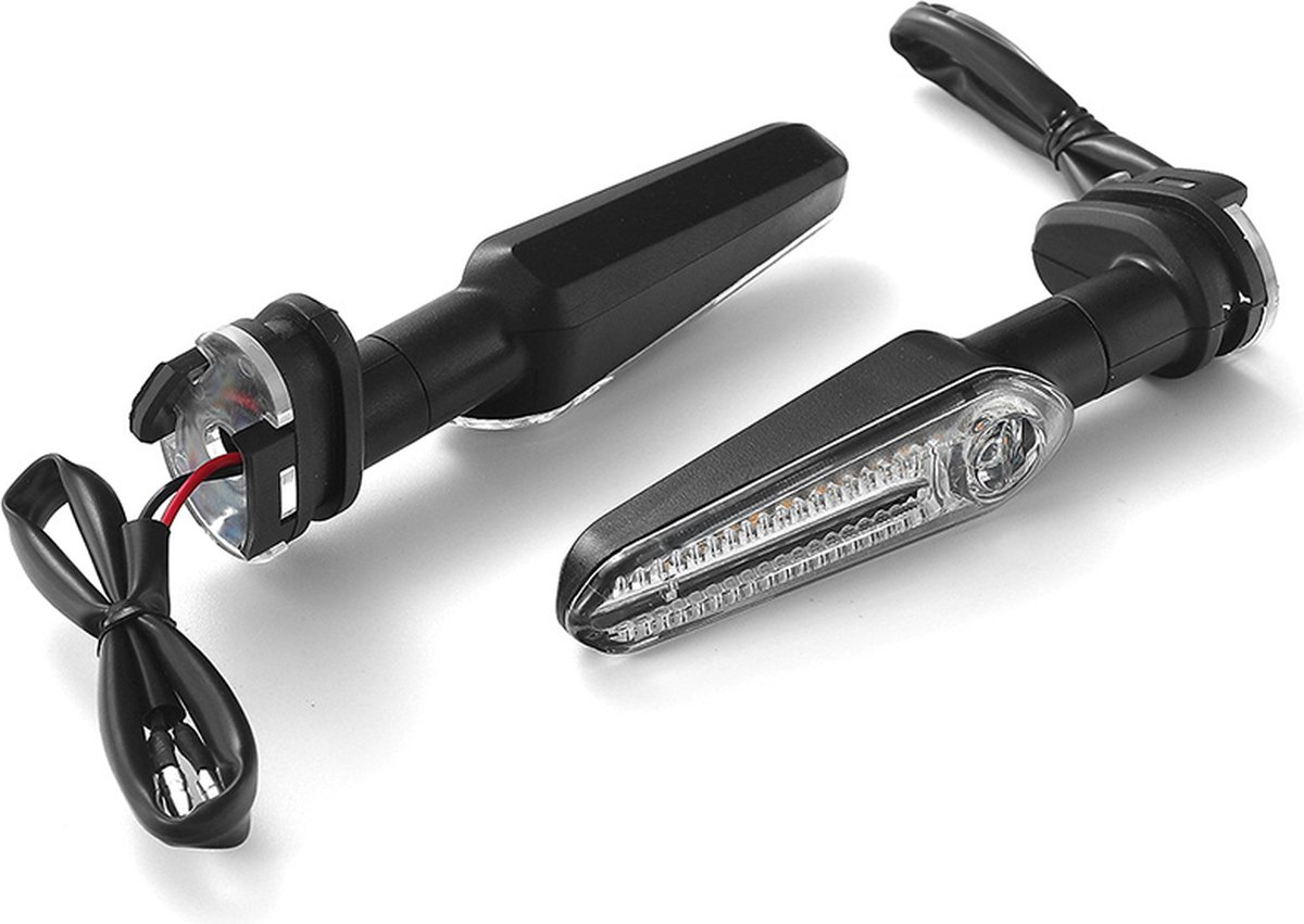 BikeMotionshop - LED Knipperlichten - Richtingaanwijzers - Plug and Play set - Passend voor Yamaha
