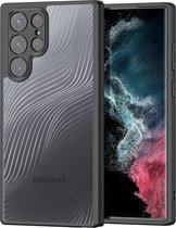 Dux Ducis Aimo Geschikt voor Samsung Galaxy S22 Ultra - Back Cover Case Zwart