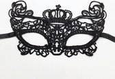 Sexy Gezichtsmasker - Queen Lace Mask - Masquerade Masker
