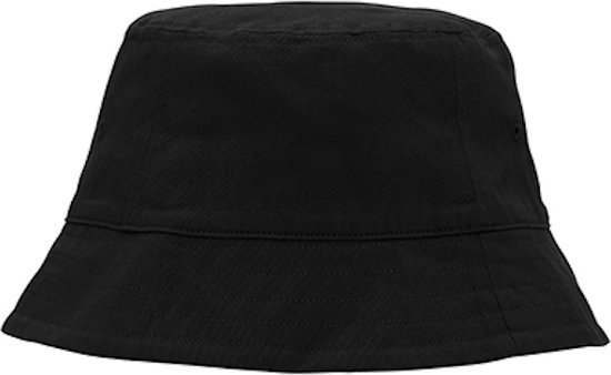 Fairtrade Bucket Hat 100% Katoen Black - S/M
