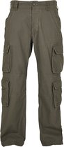 Pantalon Pure Vintage Pantalon cargo avec poches latérales Olive - 5XL