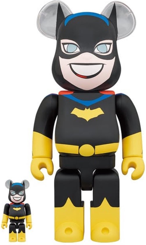 400% & 100% Bearbrick Set - Batgirl (The New Batman Adventures)