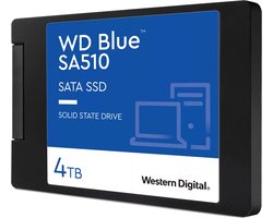 Sandisk Wd Blue Sa510 Ssd 4Tb Sata Ssd 2,57Mm Voor Pc-Laptop Hoogwaardig