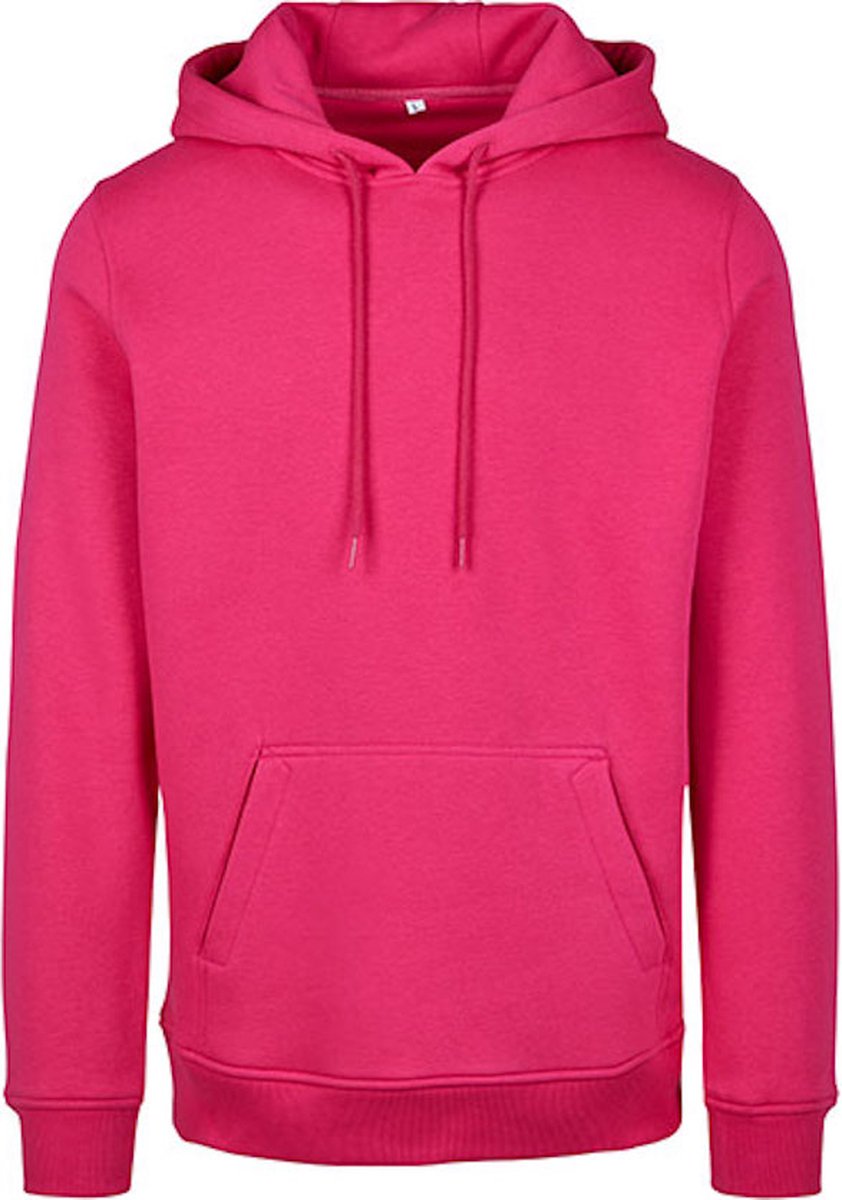 Unisex Heavy Hoodie met capuchon Hibiscus XXL Roze