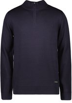 Cars Jeans FYNO SW Zip Heren Trui - Navy - Maat XL