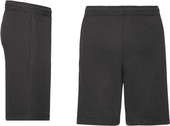 FOTL Shorts - joggingsbroek - kort - zwart - heren - katoen XL