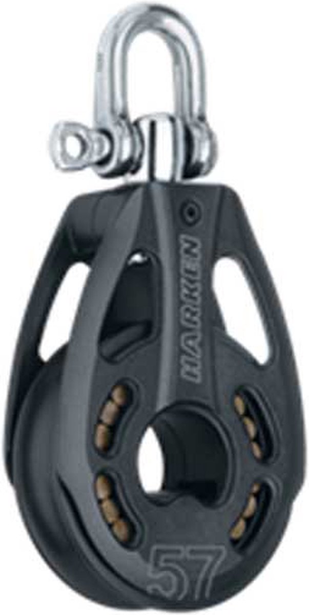 Harken Katrol Met Hoge Belastbaarheid 57 Mm Zwart