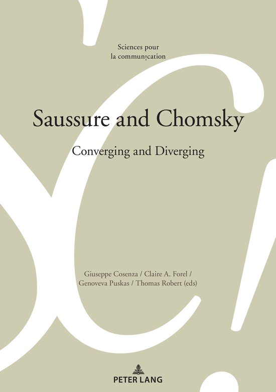 Sciences Pour La Communication- Saussure and Chomsky - cover