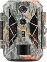 Camouflage Wildcamera EZ2 Elite - Dual Lens - Met Nachtzicht - 4K Video en 30MP