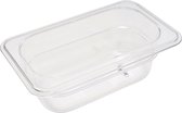 Maxima Gastronorm Bak 1/9 GN 6,5 cm Diep Polycarbonaat