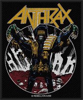 Anthrax - Judge Death Patch - Zwart