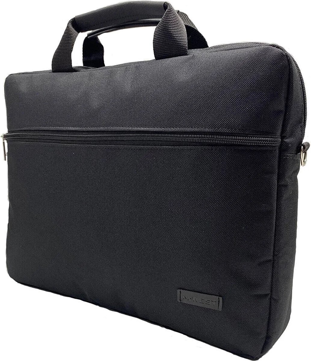 Laptopbag by Worldstar Products - Waterproof - 15.6 inch - Laptoptas - Extra bescherming- Licht in gewicht- Zwart