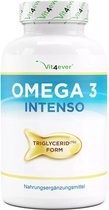 Omega 3 Intenso Visolie - XXL verpakking - 1000mg - 365 Capsules - Vit4ever