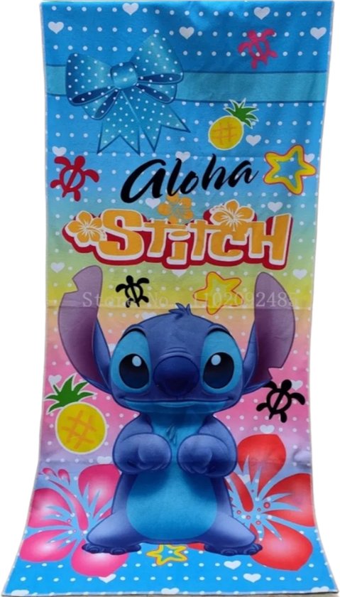 Serviette Lilo & Stitch - Serviette Lilo & Stitch 70 x 140 cm - Serviette  de Plage... | bol