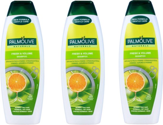 Palmolive Naturals Shampoo - Fresh & Volume  350ml x 3