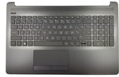 Topcase incl. keyboard geschikt voor HP 15-da0022nb (Belgisch Azerty)