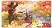 MiHoYo Genshin Impact - Scarlet Leaves Pursue Wild Waves Kaedehara Kazuha 70 x 40 cm Bureaumat/Bureau onderlegger - Multicolours