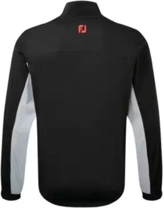 FootJoy HydroKnit Jacket - Zwart/Rood/Grijs - Maat L van Footjoy — afbeelding 2