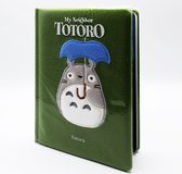 Ghibli - Mon voisin Totoro - Carnet à couverture en feutrine brodée Totoro