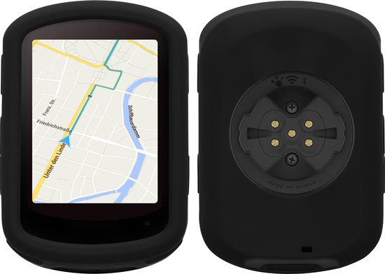 kwmobile fietscomputer gps hoes geschikt voor Garmin Edge 840 / Edge 540 hoesje - Beschermhoes voor fietsnavigatie - Siliconen cover van kwmobile — afbeelding 5