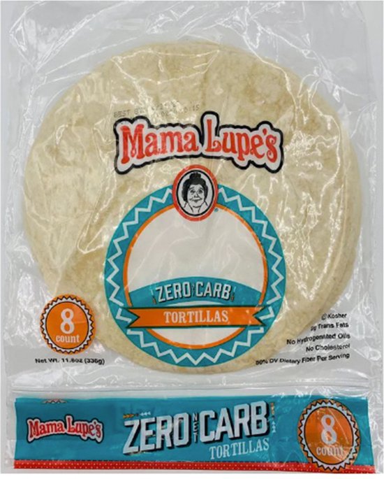 Mama Lupe's Zero Carb Tortillas 8 x 40g bol