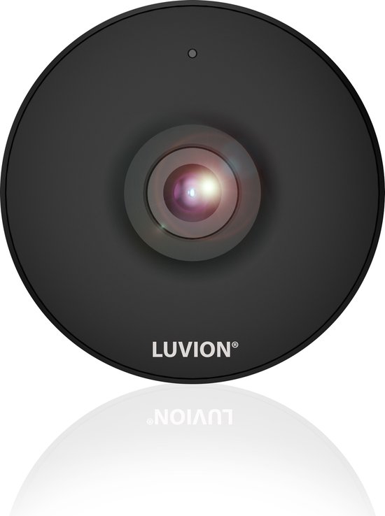 LUVION® Smart Optics Mini HD Wifi Baby Camera - Black Edition - Babyfoon camera met app voor Smartphone en Tablet - Luvion