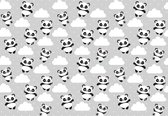Fotobehang - Vlies Behang - Pandaberen - Panda's - Kinderbehang - 312 x 219 cm