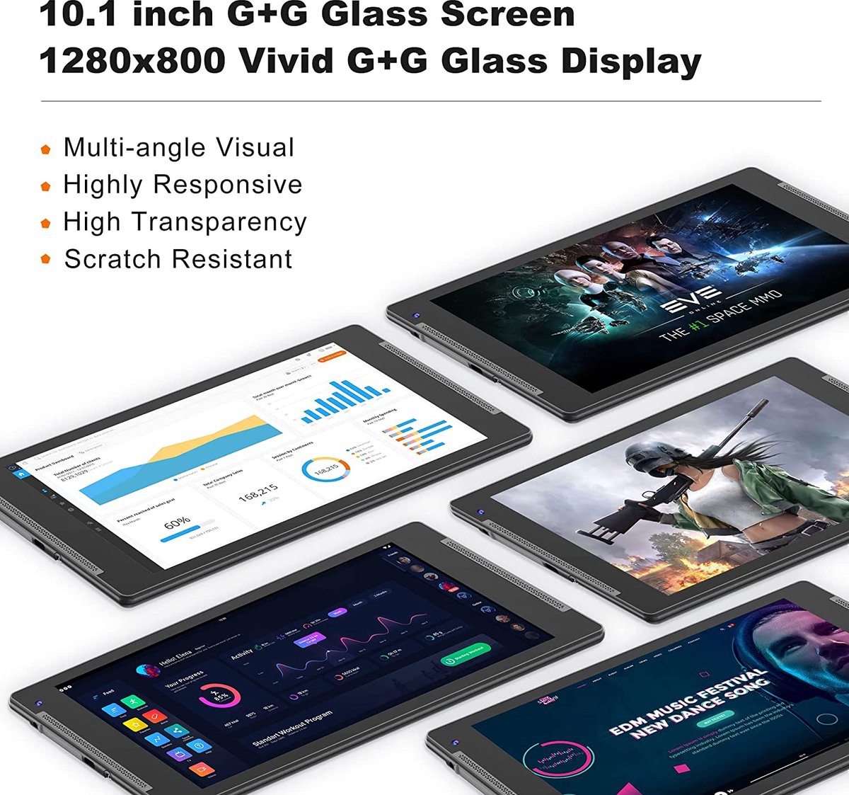 Tablette 10.5 pouces nouvelle conception Android 12.0 double carte