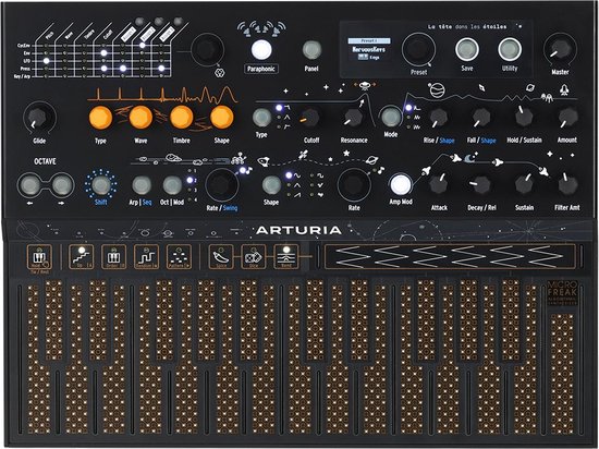 Foto: Arturia microfreak stellar ltd synthesizer zwart