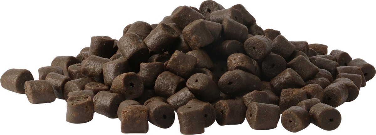 Reniers Fishing Premium Select Black Halibut 1kilo Pre Drilled - Maat : 8mm