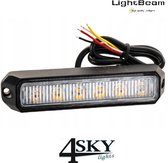 Lightbeam 18 watt LED flitser R65 R10 gekeurd 12V-24V