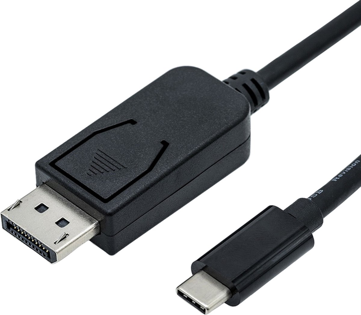 ROLINE USB type C - DisplayPort adapterkabel, v1.2, M/M, 1 m
