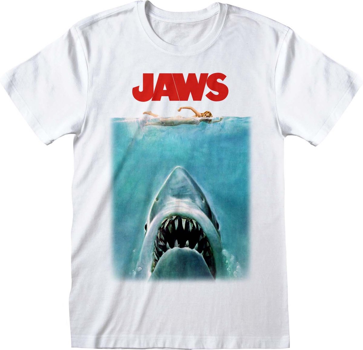 Jaws Poster Heren T-shirt XXL