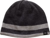 Calvin Klein Reversible Muts - Zwart/ Grijs - One Size
