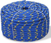 vidaXL - Boot - touw - 12 - mm - 50 - m - polypropyleen - blauw
