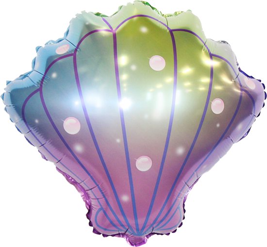 Cijferballonnen - Kinderfeestje - Rood - Zeemeermin - ballonnen