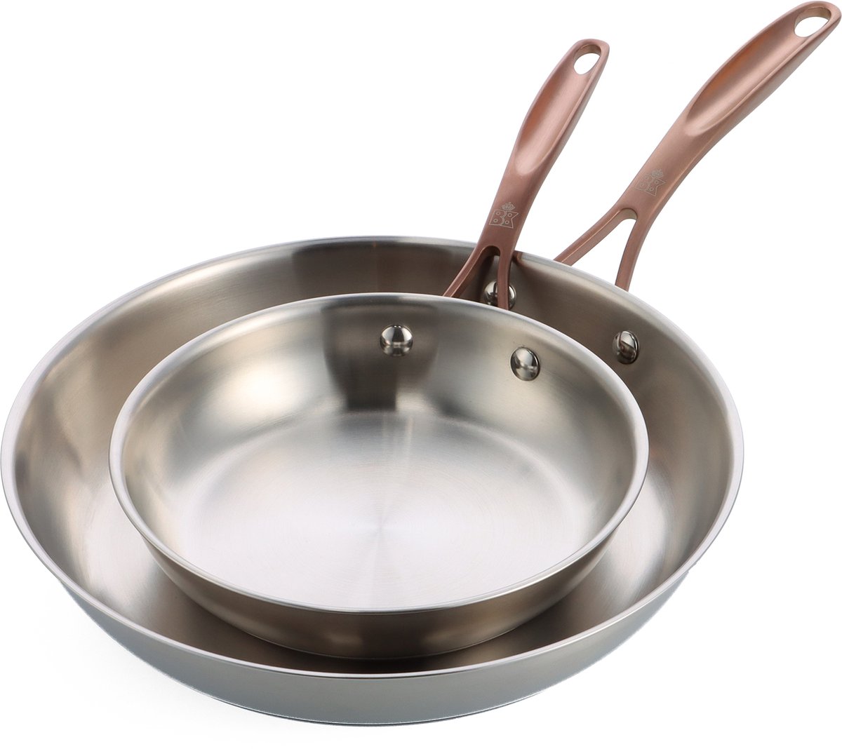 BK Rose 2-delige set (koekenpan 20 + 28 cm)