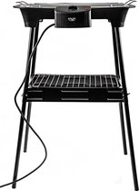 Top Choice - Elektrische barbecue - 2000 Watt - zwart