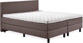 Boxspring Luxe 160x220 Glad Bruin